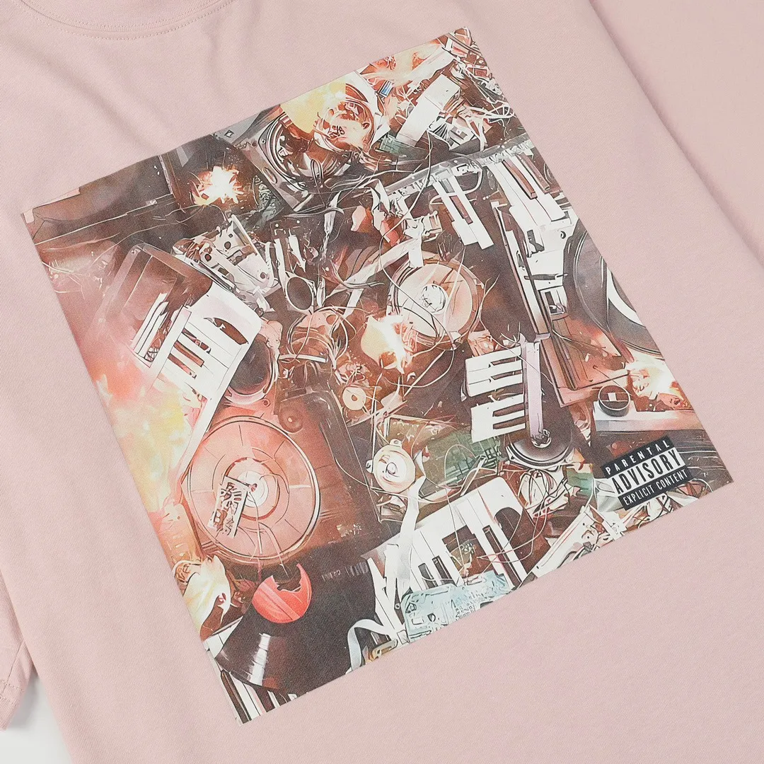 GALLERY.DEPT Summer new short-sleeved model number: D3136#P110 Color: black pink apricot Size: S M L XL